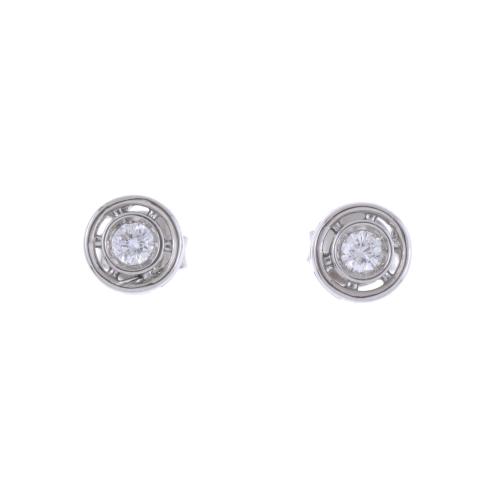 DIAMONDS STUD EARRINGS.