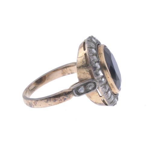 RING WITH SAPPHIRE, EARLY 20TH CENTURY.