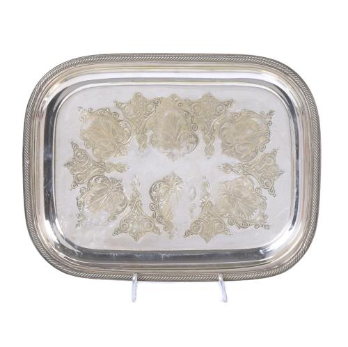 ENGLISH SILVER TRAY