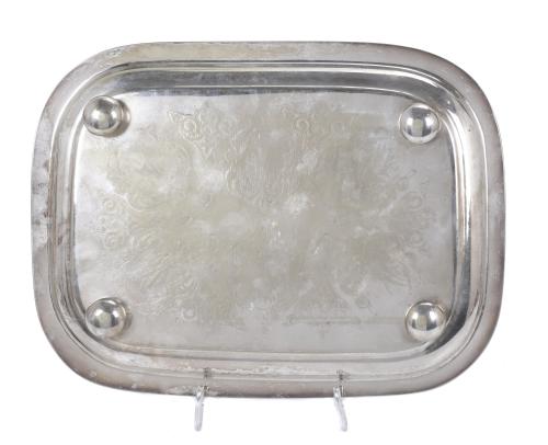 ENGLISH SILVER TRAY