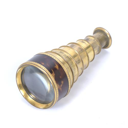 FRENCH POCKET SPYGLASS, CIRCA 1870.