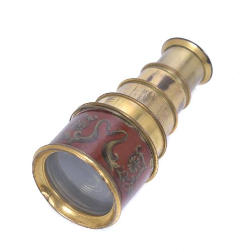 FRENCH EMPIRE POCKET SPYGLASS, CIRCA 1815.