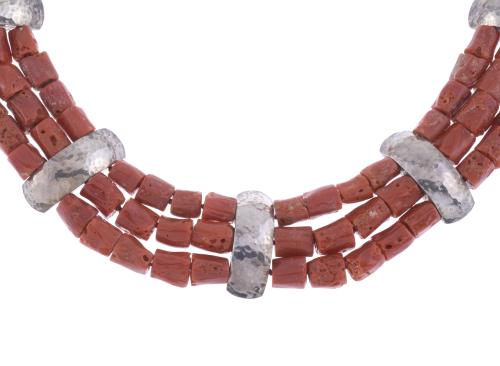 CORAL NECKLACE.