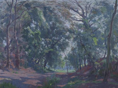 RAMON ROCA RICART (1917-2013). "EL BOSQUE", Masía de Casamada, Castellar del Valles, 1952.