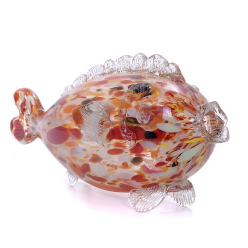 MURANO GLASS FISH, 20TH CENTURY. 