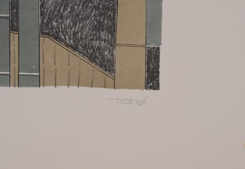 FRANCESC TODÓ (1922-2016). Set of 2 lithographs.