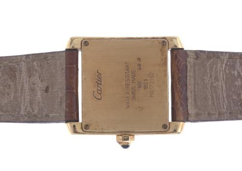 CARTIER TANK FRANÇAISE, EN ORO