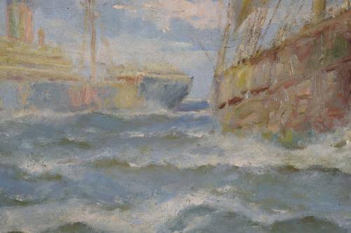 FRANCISCO HERNÁNDEZ MONJO (1862-1937). "MARINA".