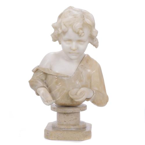 BUSTO DE NIÑO, SIGLO XX. 