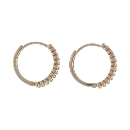 HOOP EARRINGS WITH BRILLIANTS