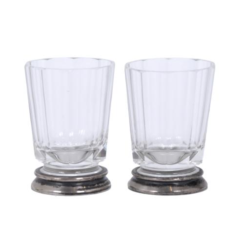 MASRIERA I CARRERAS. PAIR OF SMALL GOBLETS, 20TH CENTURY. 