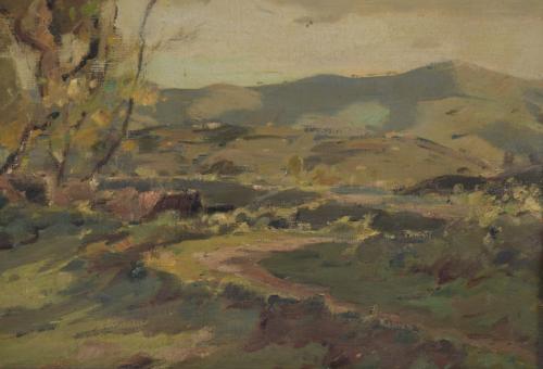 LUIS MARIA GÜELL (1909-2001). "PAISAJE".