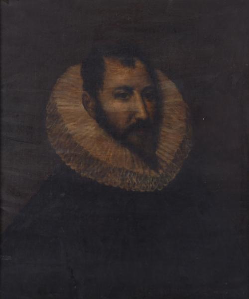 ESCUELA ESPAÑOLA, SIGLO XIX. "RETRATO MASCULINO".