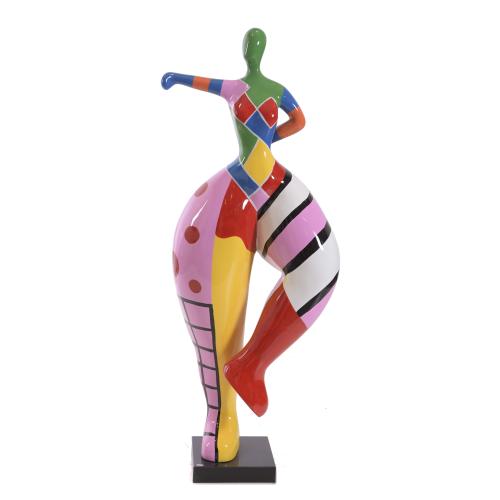 SIGUIENDO MODELOS DE NIKI DE SAINT PHALLE (1930 - 2002).  "BAILARINA".