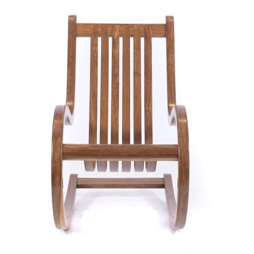 SALVADOR VIDAL. CHE-CHENT ROCKING CHAIR, CIRCA 1970.