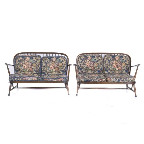 LUCIAN RANDOLPH ERCOLANI (1888 – 1976) FOR ERCOL. PAIR OF SOFAS FOR ERCOL, 1950 - 1960. 