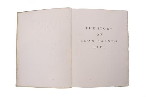 ANDRÉ LEVINSON (1887 - 1933). THE HISTORY OF LEON BAKST&#39;S L