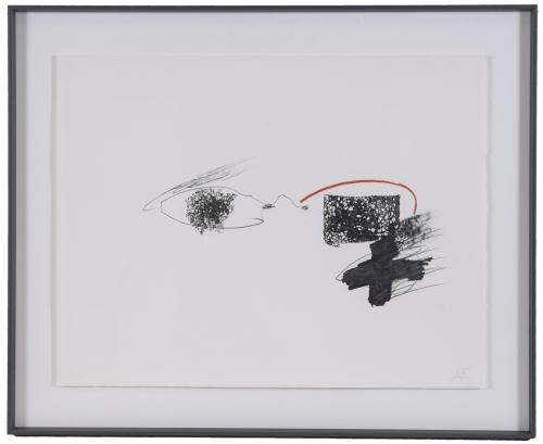 ANTONI TÀPIES (1923-2012). "ARC ROUGE", 1973.