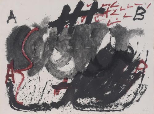 ANTONI TÀPIES (1923-2012). "ESPIRALE", 1975.