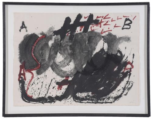 ANTONI TÀPIES (1923-2012). "ESPIRALE", 1975.