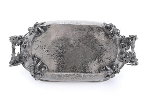 SILVER TABLE BOX, SECOND HALF OF THE 20TH CENTURY.