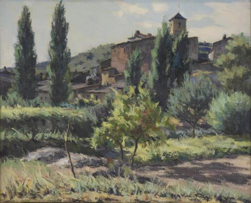 JOAN VILA PUIG (1892-1963). "PAISAJE".