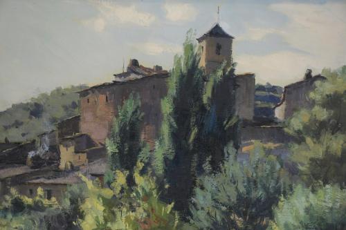 JOAN VILA PUIG (1892-1963). "PAISAJE".