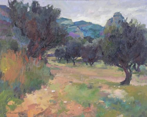 RAMON VILANOVA (1947). "OLIVERES", Riells del Fai.