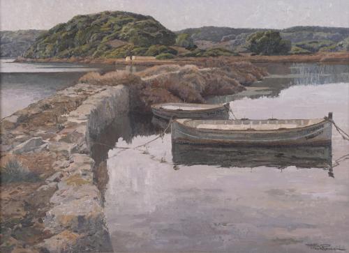 FRANCESC POCH ROMEU (1935-2008).  "SA VORERA", Albufera, Menorca, 1989.