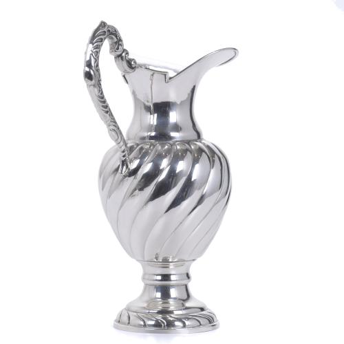 ORNAMENTAL SILVER JUG, 1940 - 1950. 