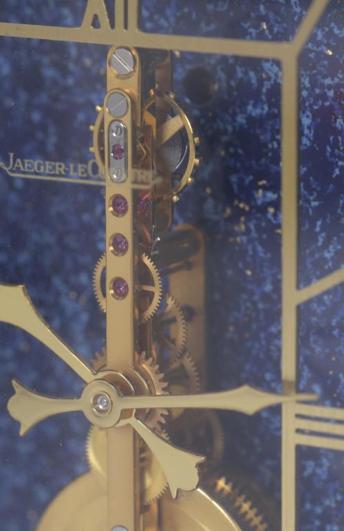 JAEGER-LECOULTRE. "PENDULE BAGUETTE REF. 481" TABLE CLOCK, 