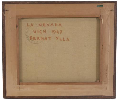 BERNAT YLLA (1916-1994).  "LA NEVADA", VICH, 1947.