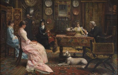 VICTORIANO CODINA LANGLIN (1844-1911).  "TESTAMENTARIA", 1887, Londres.