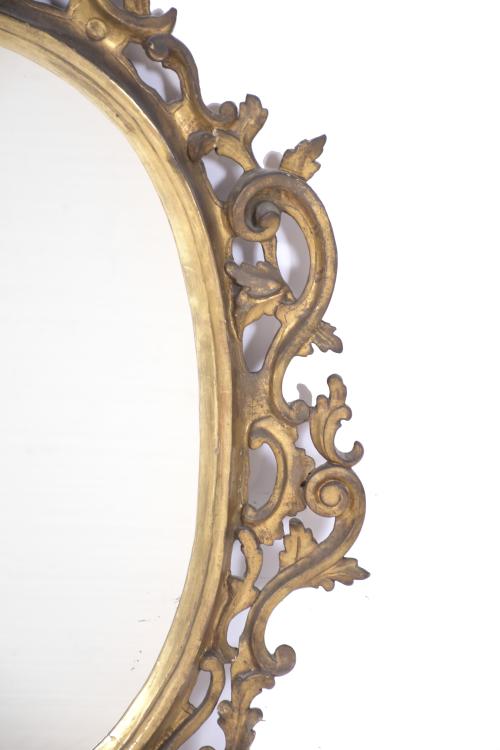 ORNAMENTAL MIRROR, LATE 19TH CENTURY.