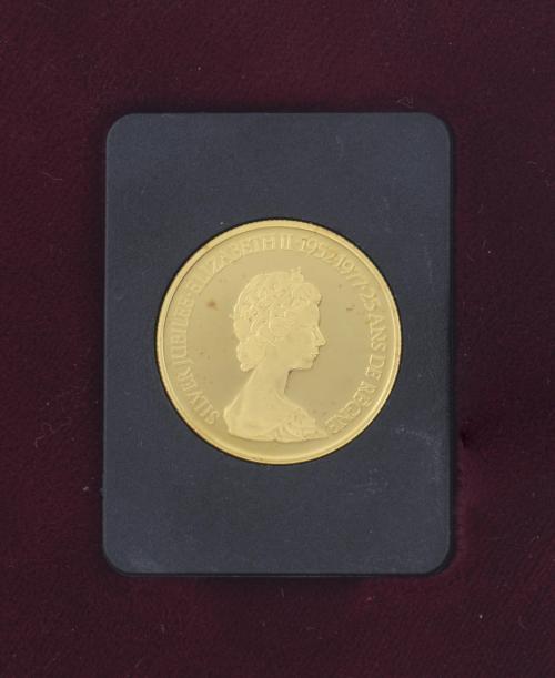 MONEDA DE ORO DE ELISABETH II. 