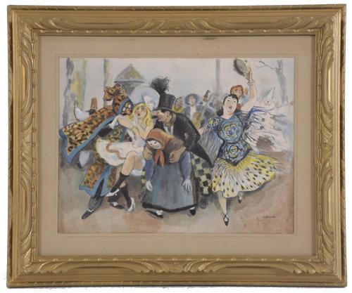 RICARD OPISSO (1880-1966). "CARNIVAL".