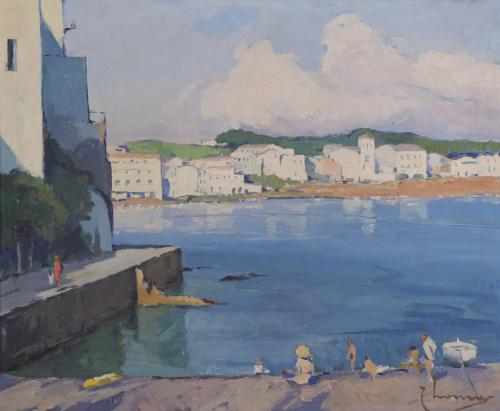 TOMÁS PÉREZ MARTINEZ -"THOMAS" (1911-1992).   "CADAQUÉS".