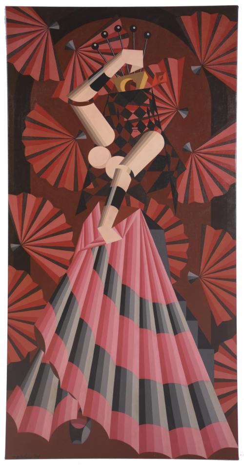 MAURO GIORDANO (20TH CENTURY). "LA FLAMENCA", 2004.