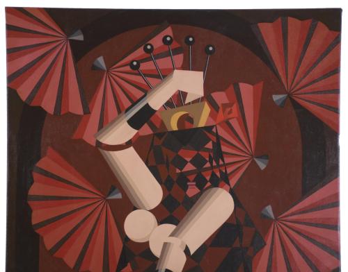 MAURO GIORDANO (20TH CENTURY). "LA FLAMENCA", 2004.