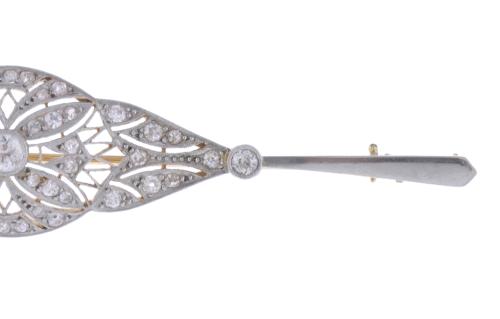 ART DECO DIAMONDS PIN