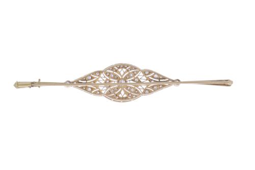 ART DECO DIAMONDS PIN