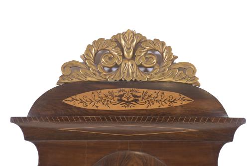 MARY CHRISTINE&#39;S REGENCY BED, 19TH CENTURY.