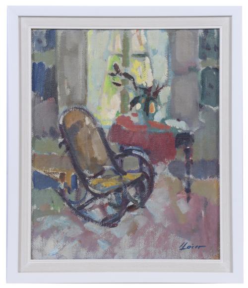 TERESA LLACER  (1932).  "ROCKING CHAIR".