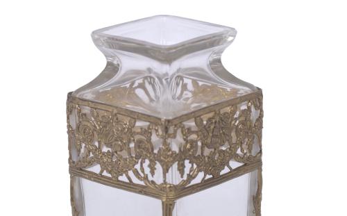 NAPOLEON III FLOWERS VASE, 20TH CENTURY.