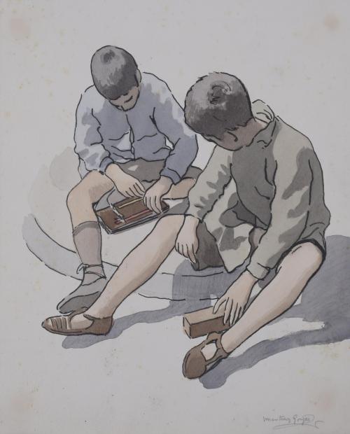 JOSÉ LUIS MARTÍNEZ GORGUES (1929).  "BOYS".