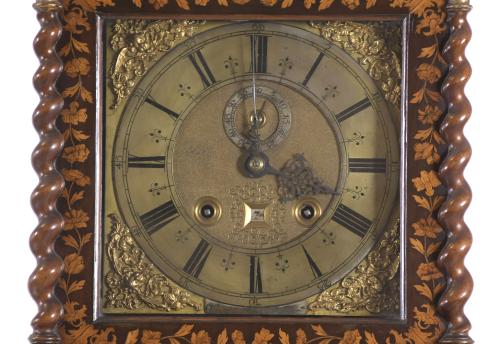 HENRY MERRY MAN (CIRCA 1674). ENGLISH GRANDFATHER CLOCK, 17