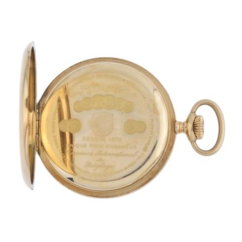 ULYSSE NARDIN, GOLD POCKET WATCH