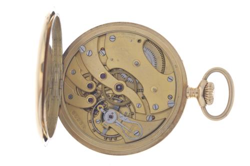 ULYSSE NARDIN, GOLD POCKET WATCH