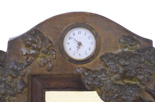 JUGENDSTIL STYLE TABLE CLOCK, 20TH CENTURY.