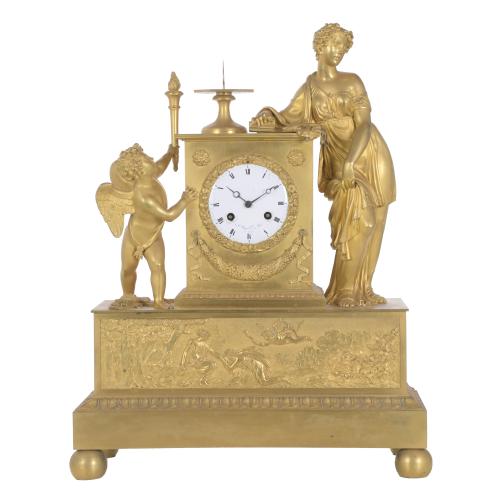 LEROY. EMPIRE TABLE CLOCK, CIRCA 1805.